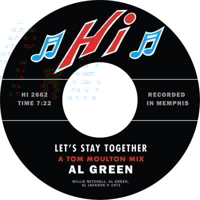 Let's Stay Together - A Tom Moulton Mix - Single