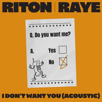 I Don't Want You (Acoustic) - Single