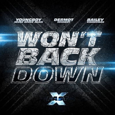 Won't Back Down (feat. YoungBoy Never Broke Again) - Single