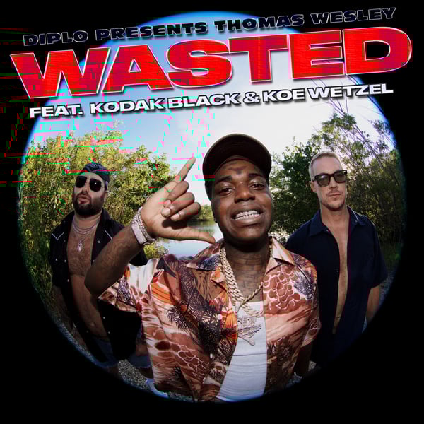 Wasted (feat. Kodak Black & Koe Wetzel) - Single