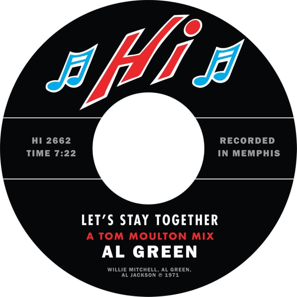 Let's Stay Together - A Tom Moulton Mix - Single