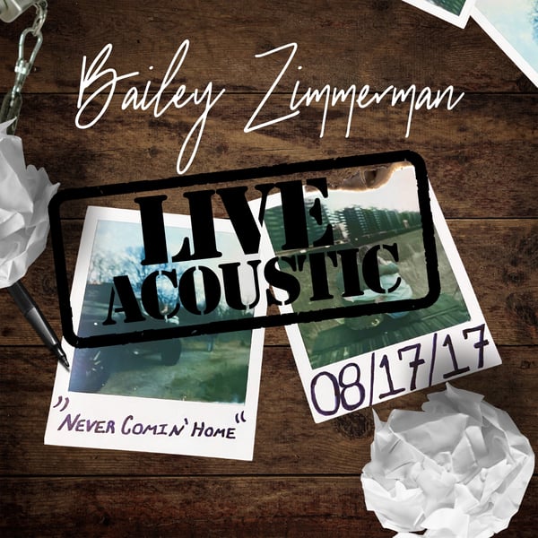 Never Comin' Home (Live Acoustic) - Single